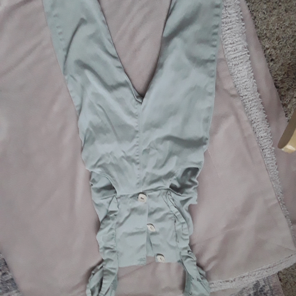 Zara, 18-24 month overalls,  light blue, girl